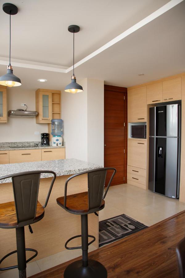 Апартаменты Wanderlot - Departamento Leganza - Penthouse Lujoso Риобамба Экстерьер фото